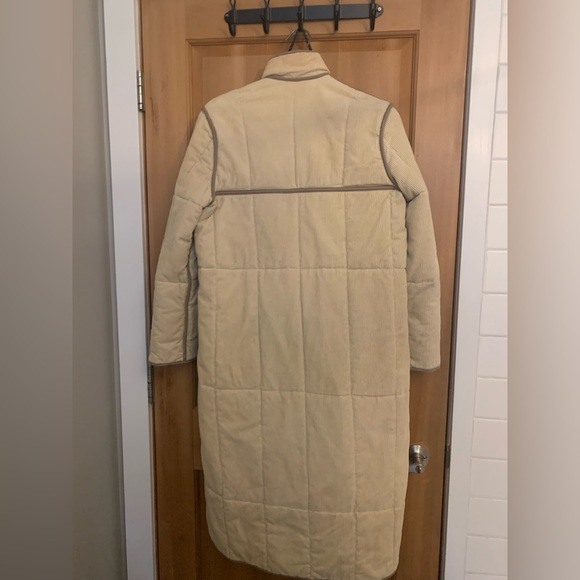 Vintage Ladies Corduroy Puffer Coat **reversible!** - Picture 2 of 4